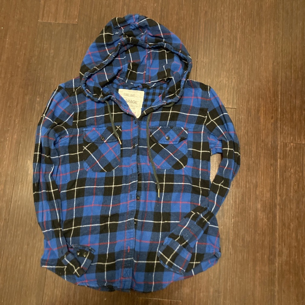 Flannel Hoodie